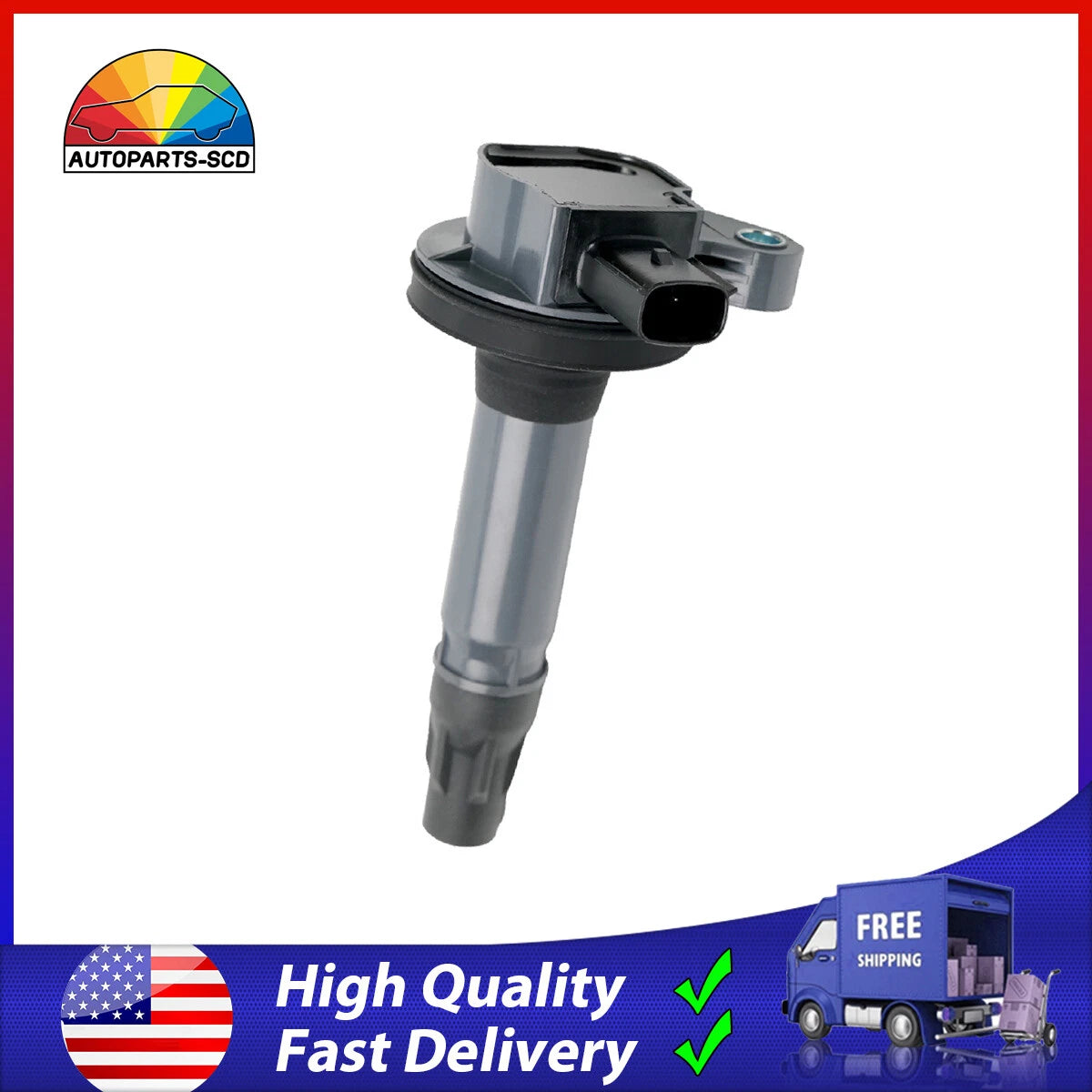 UF553 Ignition Coil for Ford Explorer, F-150, Lincoln, Mazda 3.7L, 3.5L V6 (2000–2023)