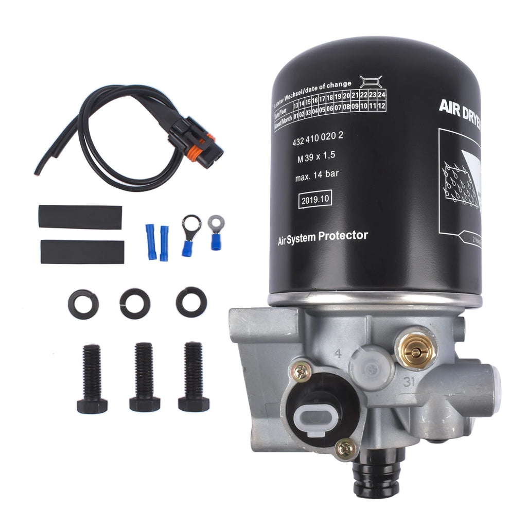 12V DC Air Dryer Kit for Volvo Freightliner Kenworth Peterbilt