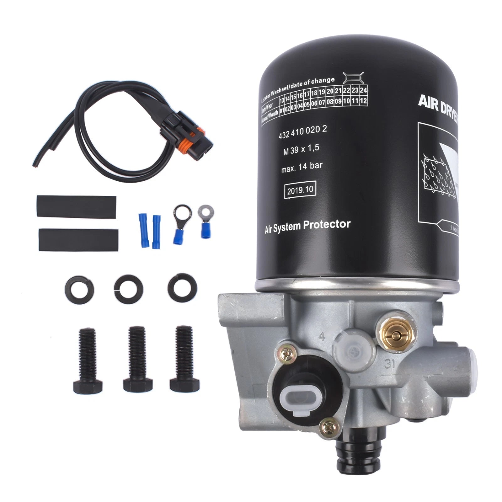 12V DC Air Dryer Kit for Volvo Freightliner Kenworth Peterbilt