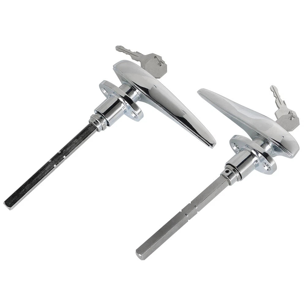 Pair Outside Locking Door Handles for 1932-1934 Ford 3 Window