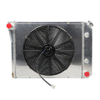 3 Row Radiator and Shroud Fan Kit for Chevy Nova/Camaro/El Camino (1969–1984)