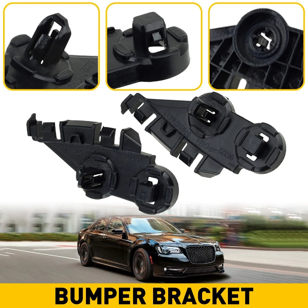 Set of 2 Front Bumper Support Brackets for Chrysler 300 (2011–2020) 57010745AF