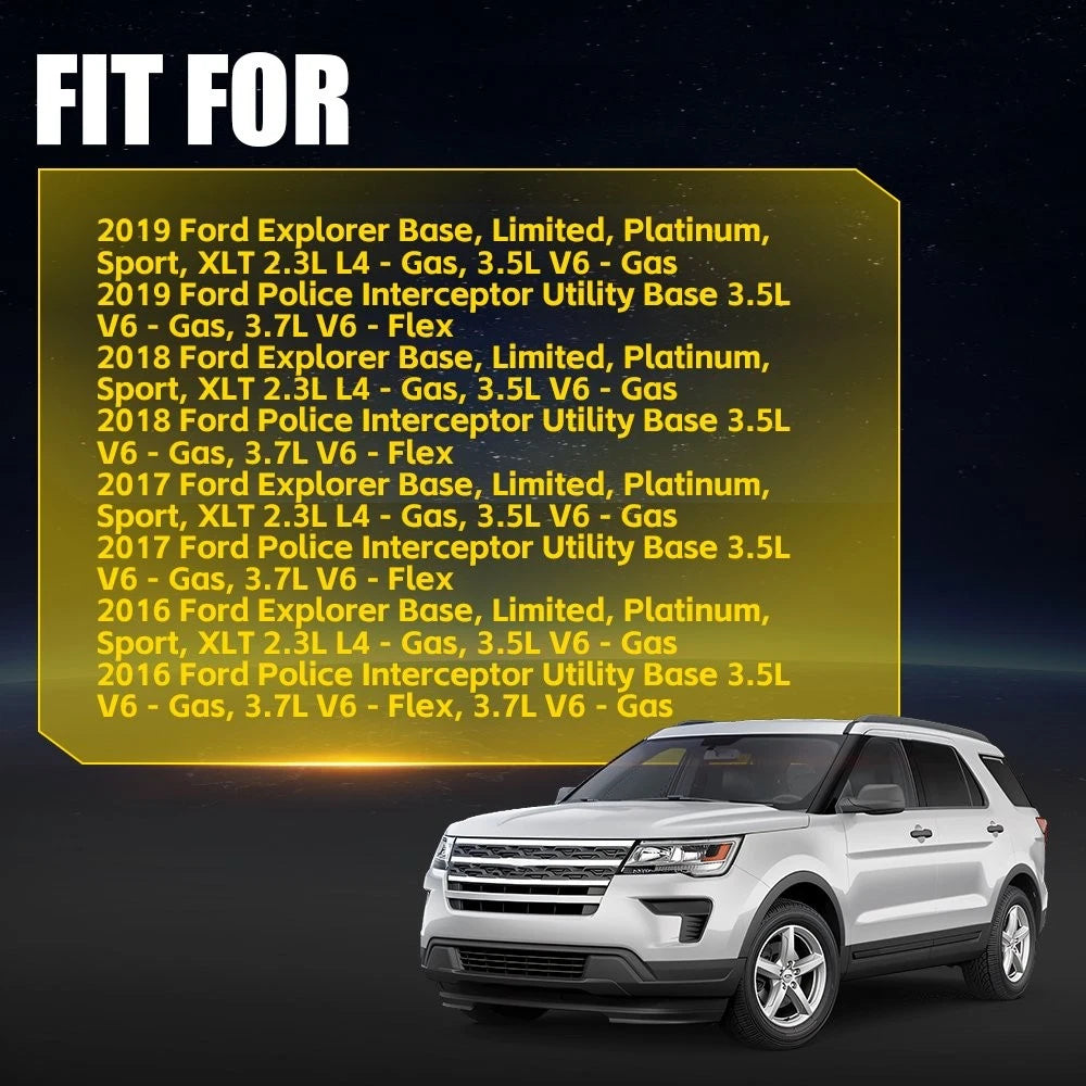 Front Bumper Bracket Retainers for Ford Explorer (2016–2019)