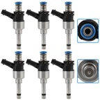 Set of 6 Fuel Injectors for Hyundai Palisade, Kia Telluride, Sedona, Sorento