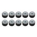 Set of 10 Fairing Rubber Grommets for Motorcycle