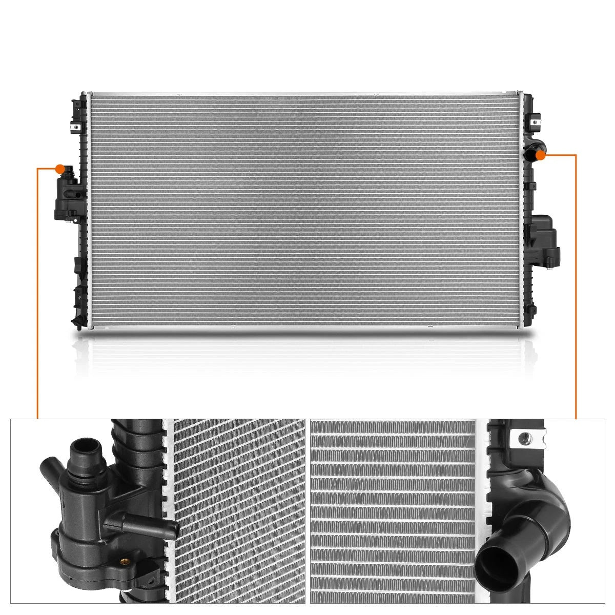 OE Style Aluminum Cooling Radiator DPI-13339 for Ford F250-F550 SD (2011–2016)