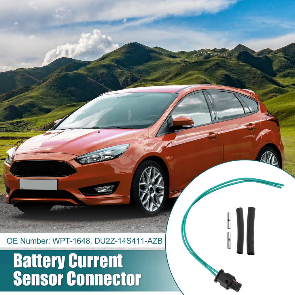 Battery Current Sensor Connector WPT-1648 DU2Z-14S411-AZB for Ford Escape (2013–2019)