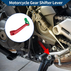 Folding Motorcycle Gear Shifter Lever for Honda CRF150F (2003-2017) Red/Green