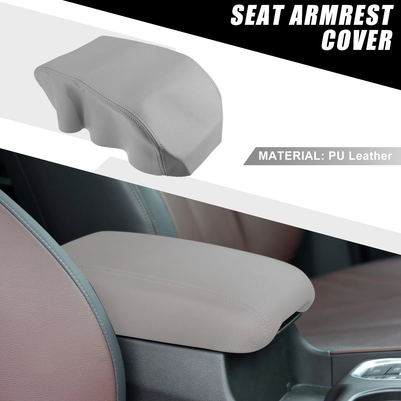 Center Console Armrest Cover Trim for Toyota Avalon (2000–2004) Gray