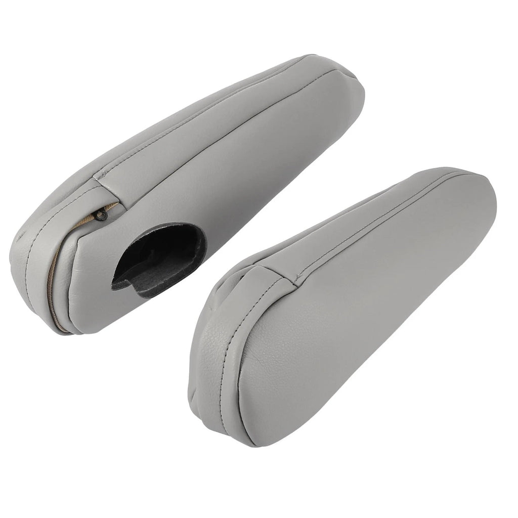 1 Pair Armrest Covers for Toyota Sienna (2011–2017) Leather Gray