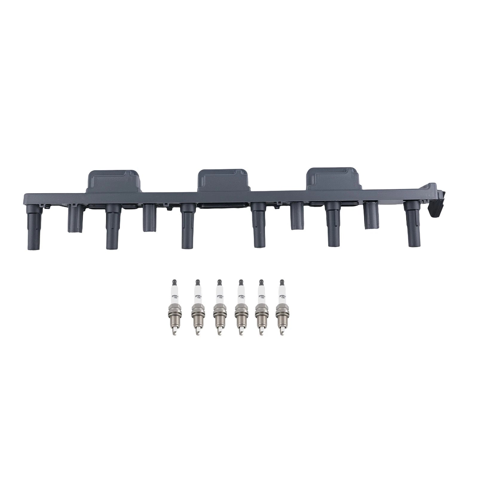 Ignition Coil Set + 6 Spark Plugs for Jeep Wrangler (2000–2006) 56041476AB