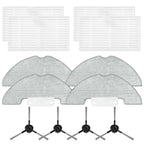 Airzeen R7 J10 Parts Kit for Laresar P10 Vacuum (Filter, Mop, Side Brush)