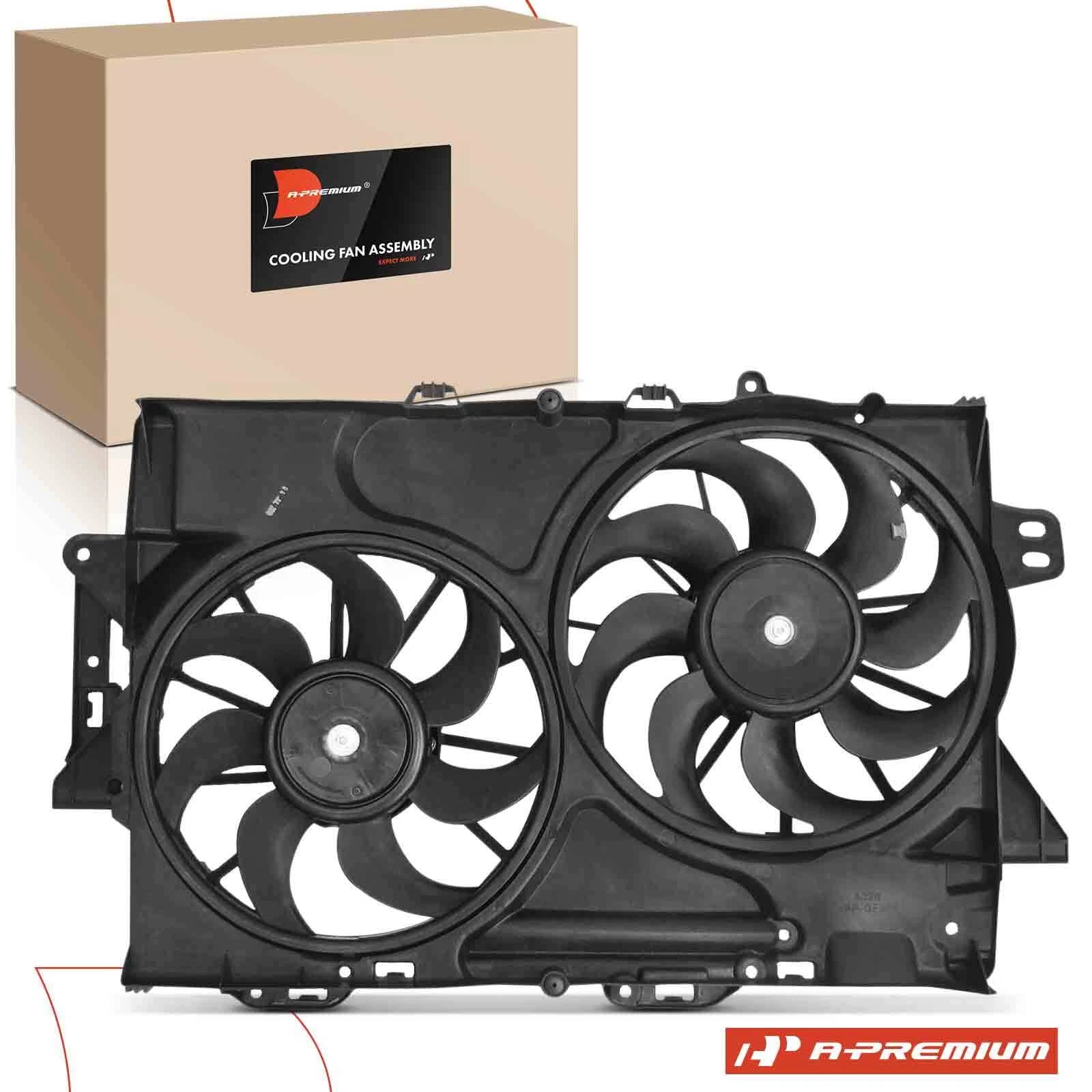 Dual Cooling Fan Assembly for Chevy Equinox Pontiac V6 (2005–2009)