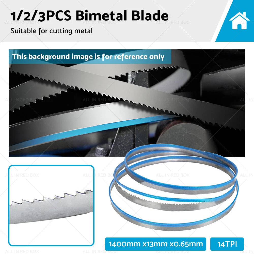 Bimetal Band Saw Blade 1400x13mm 14 TPI for Metal Cutting