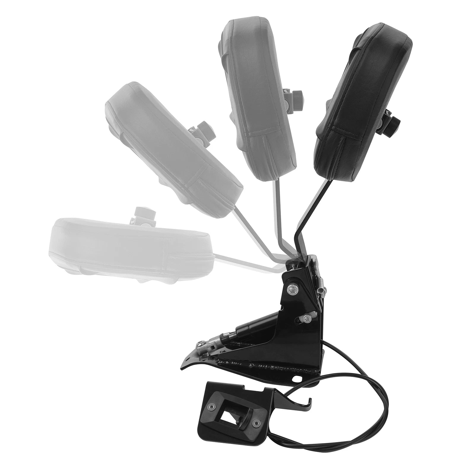 Adjustable Rider Driver Backrest Mounting Kit for Harley Road Glide (2009–2023)