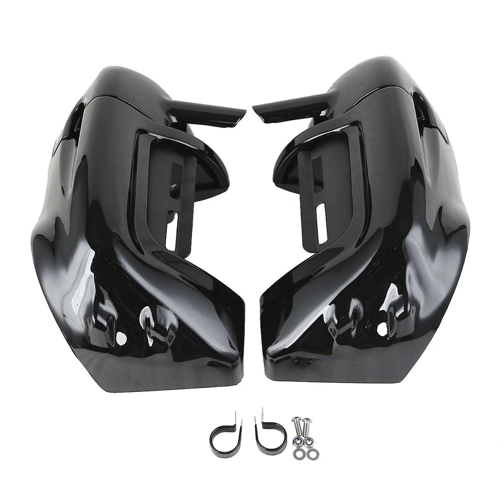 Lower Vented Fairings & Engine Crash Bar for Harley Road Glide (1997–2008)