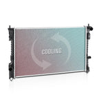 Aluminum Radiator DPI-13185 for Ford Flex Explorer/Lincoln MKT (2010–2019)