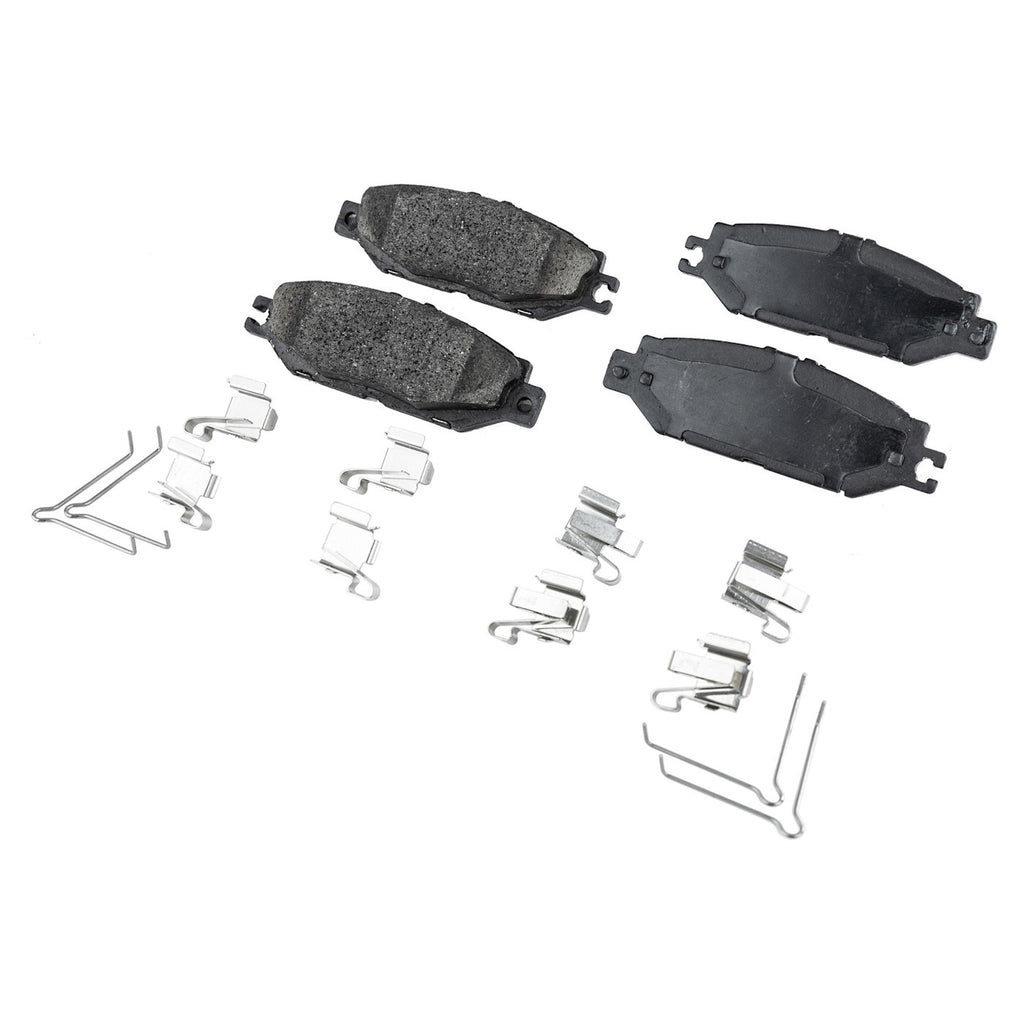 Set of 4 NAO Brake Pads for Lexus LS400 (1995–2000)