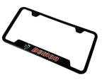 License Plate Frame Notched Plastic for Dodge Demon (2016–2023)