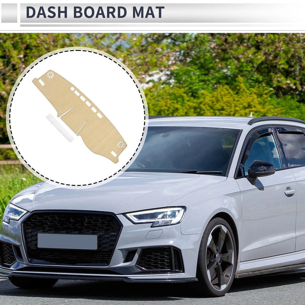 Dashboard Cover Mat for Toyota RAV4 (2020–2024) - Sun Protector Pad Beige