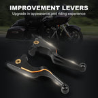 Pair Brake Clutch Levers for Harley Ultra Limited FLHTK, FLHTKL (2014–2023)