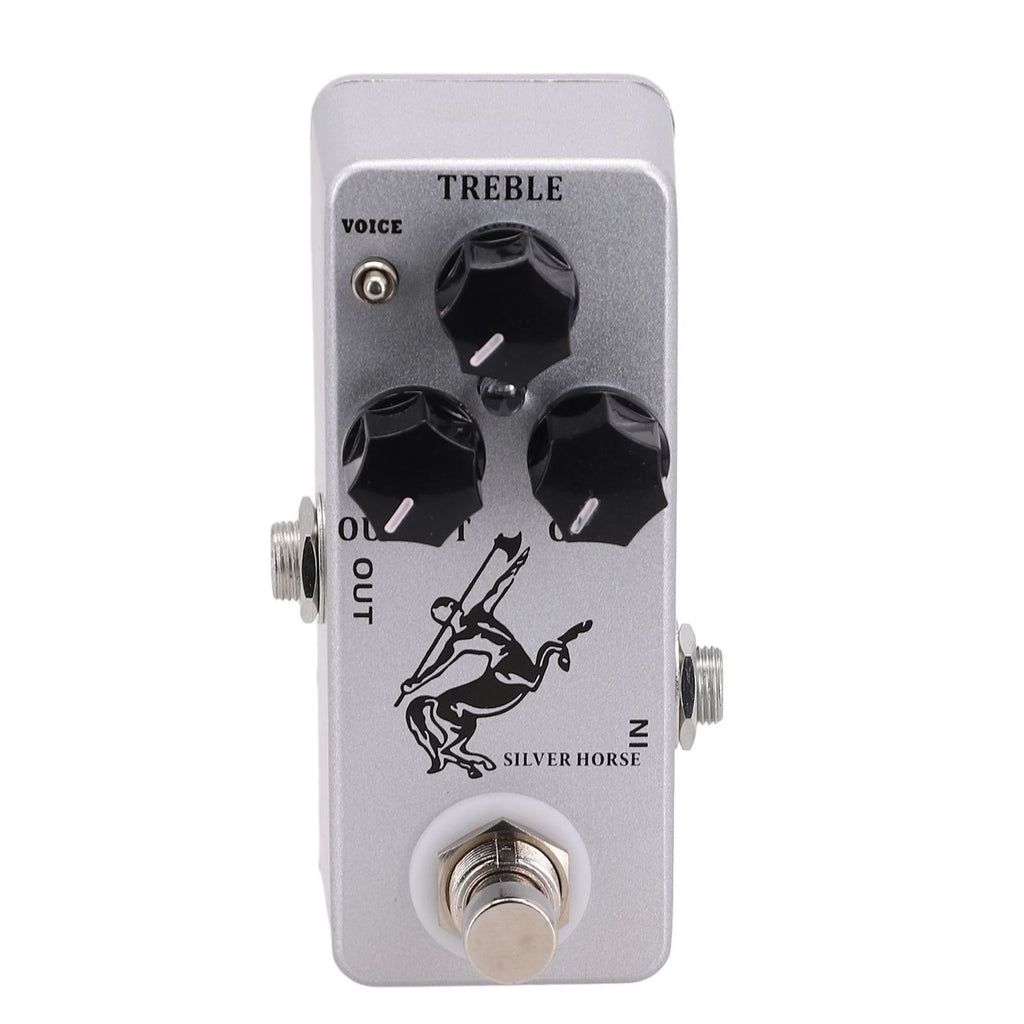 Overdrive Effect Pedal for Metal Output (3.7x1.5x1.3in)