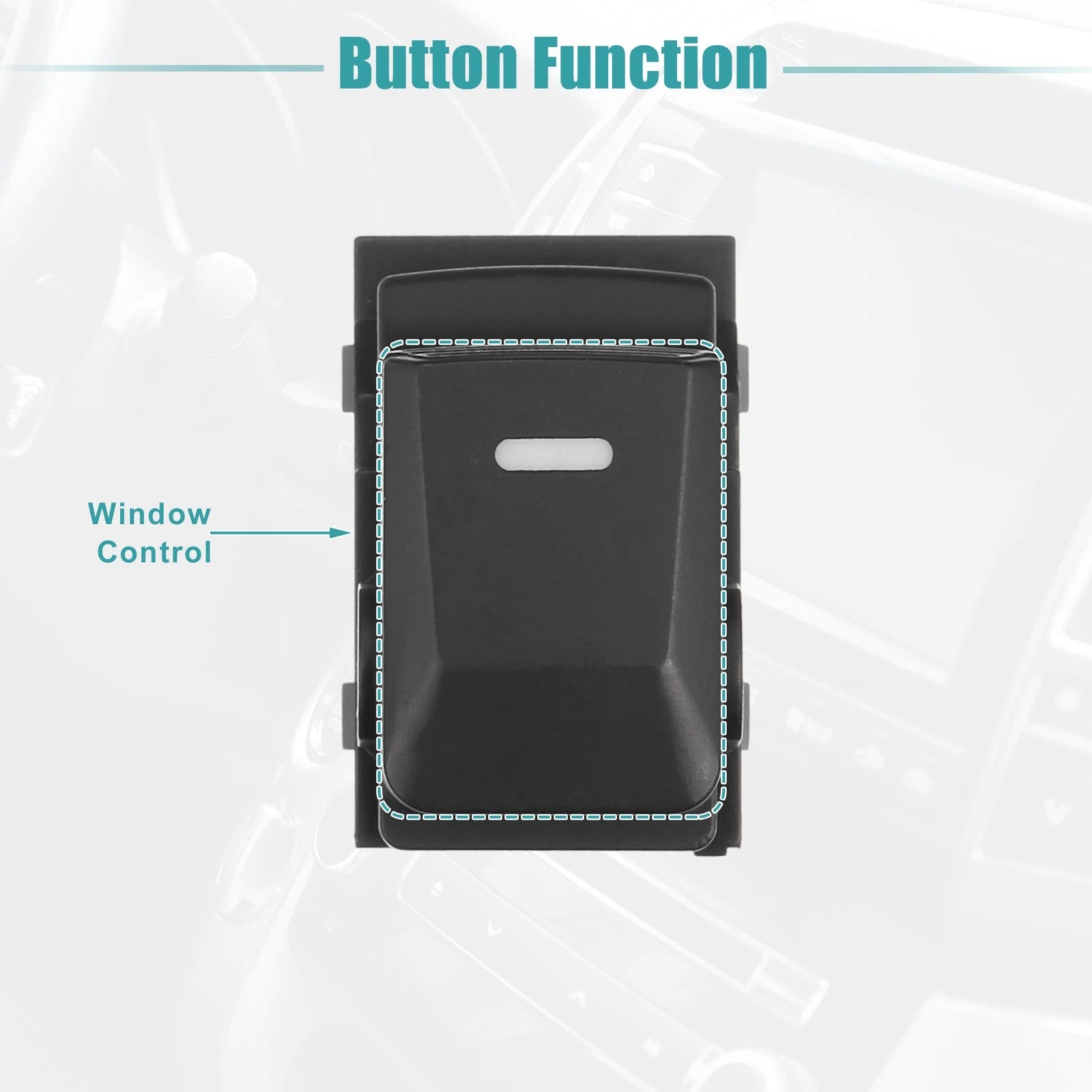 Set of 1 Power Window Switch for Kia (No. 935803W000WK)