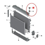 Radiator Holder Clip for BMW 3 Series (2006-2013)