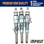3pcs Engine Glow Plug 1G679-65512 for Kubota D782 D1305
