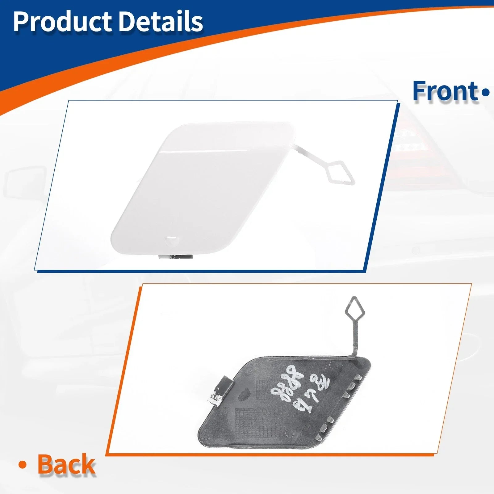 1 x Rear Bumper Tow Hook Cover for BMW 1 Series