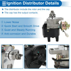 Ignition Distributor Assembly for Toyota Camry L4 2.0L (1987–1991) No.DST766A