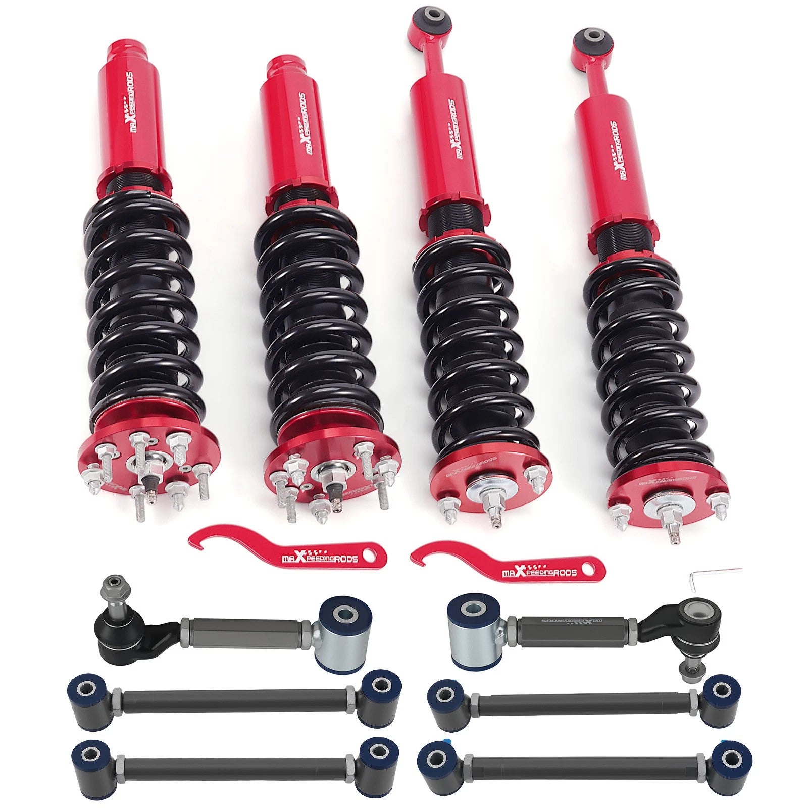 24 Way Damper Coilover + Rear Camber Arm Kit for Honda Accord (2003–2007)