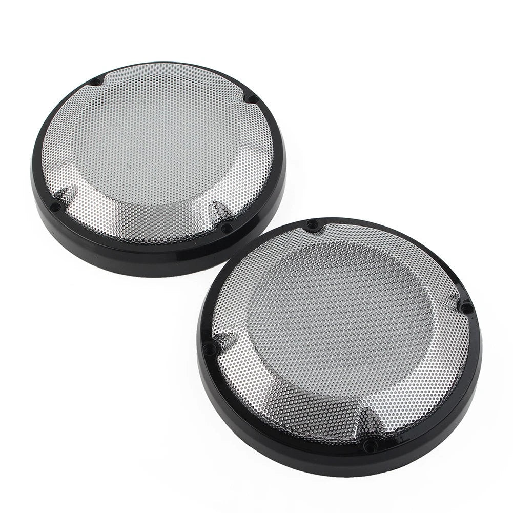 6.5" Saddlebag Lid Speaker Grill Cover for Harley Touring Electra Glide (1983–2020)