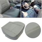 Driver Bottom Seat Cover for Toyota Sequoia Limited SR5 (2000–2004) Gray Leather