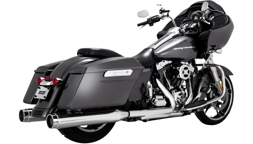Vance & Hines 450 Slip-On Mufflers for Harley Touring (1995–2016)