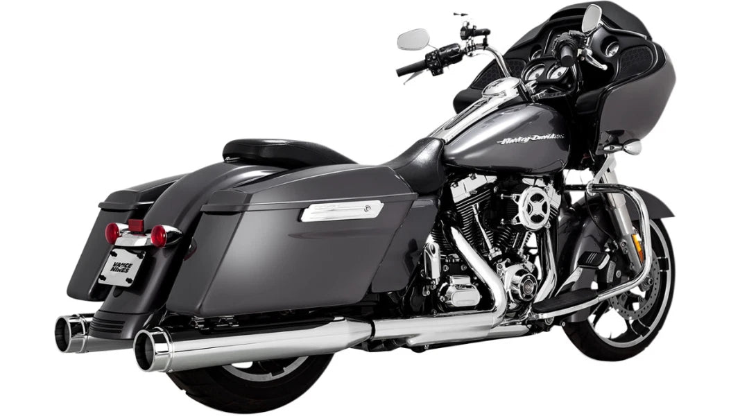 Vance & Hines 450 Slip-On Mufflers for Harley Touring (1995–2016)
