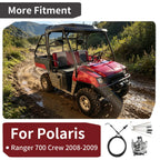 Throttle Body Kit w/ Throttle Cable & Cleaning Brush for Polaris Ranger Crew 700 (2006–2014)