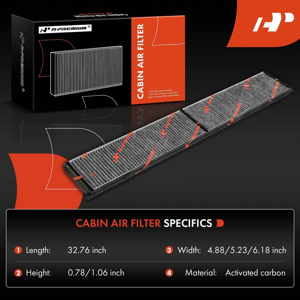 Engine & Activated Carbon Cabin Air Filter for BMW 335i (2007-2011)