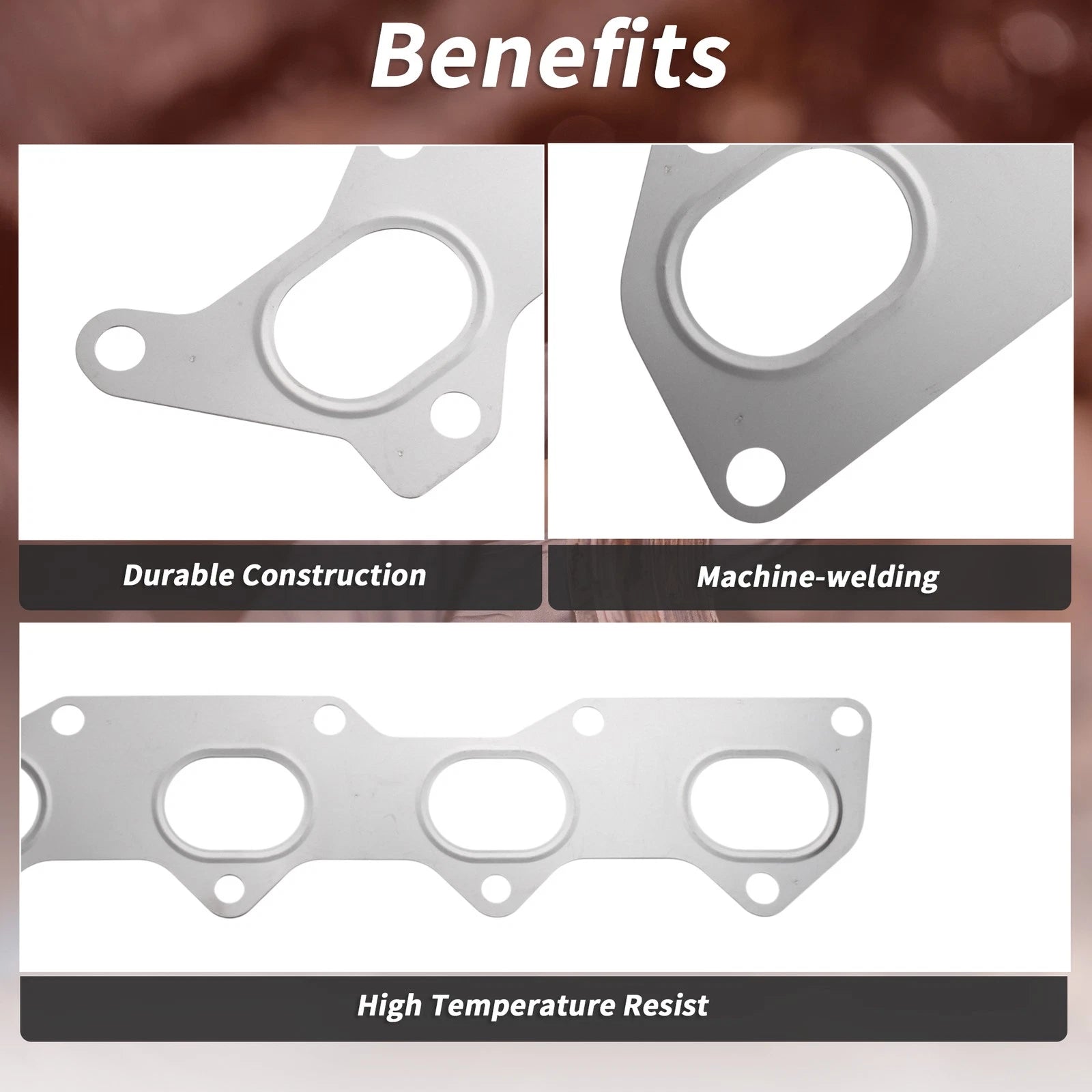 Exhaust Manifold Header Gasket for Volkswagen Polo (1998–2014) No. 036253039F