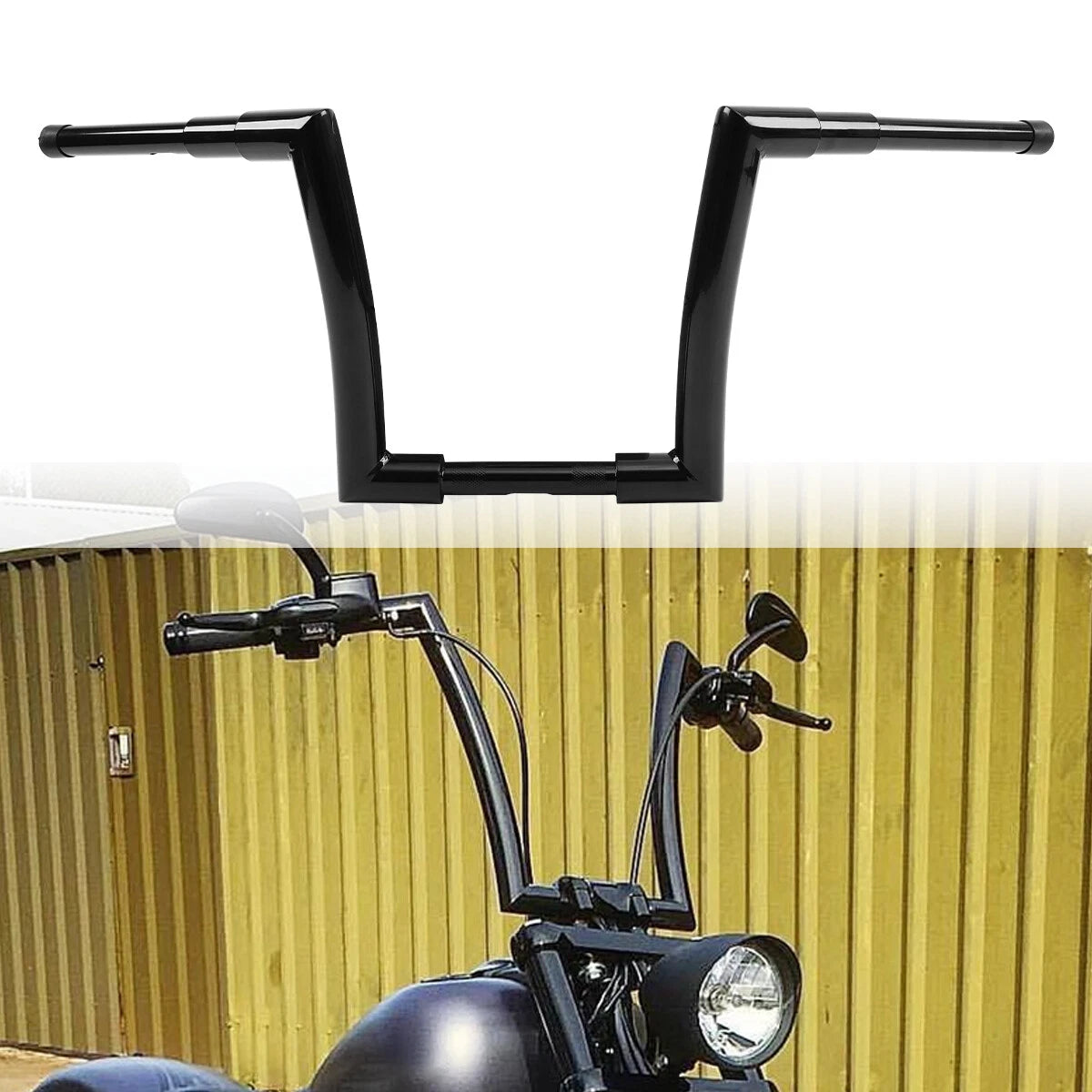 12" Rise Ape Hanger Handlebar for Harley