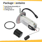Fuel Pump + Oil Filter for Kawasaki Vulcan 1700 VN1700 (2009–2024) 49040-0035