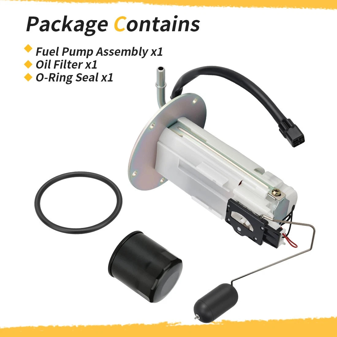 Fuel Pump + Oil Filter for Kawasaki Vulcan 1700 VN1700 (2009–2024) 49040-0035