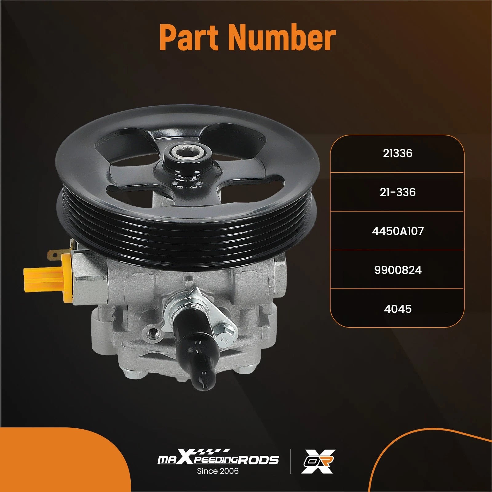 Power Steering Pump for Mitsubishi Lancer (2009-2015)