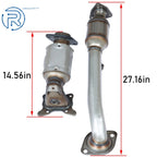 2X Catalytic Converters for Honda CR-V 2.4L (2010-2011)