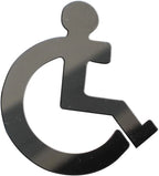2pc. Luxury FX Disabled Person Emblem Decal Set Accessory - LUXFX3709