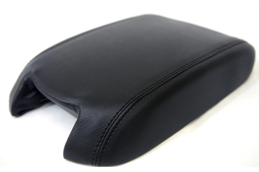 Center Console Armrest Cover for Ford Taurus (2010–2019) Black Leather