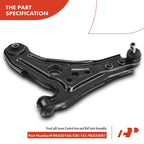 Front Left Lower Control Arm with Ball Joint Assembly for Aveo (2004-2011)