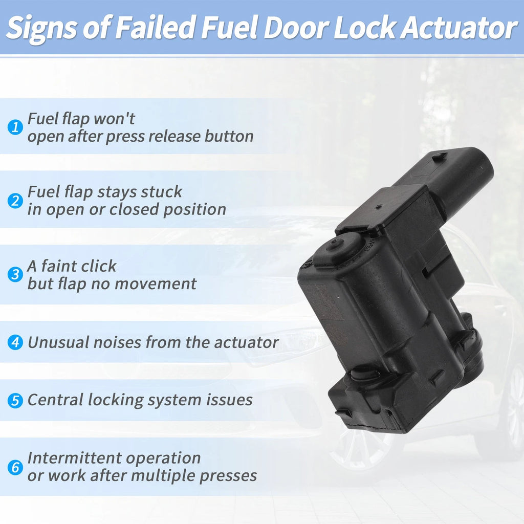 Fuel Filler Flap Door Latch Lock Actuator Motor for BMW F15 (2016–2017)