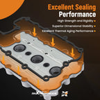 Engine Valve Cover Kit for Audi A6 A7 Quattro 3.0L V6 (2009-2019)