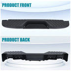 Black Steel Rear Bumper for Nissan Frontier (1998–2004)